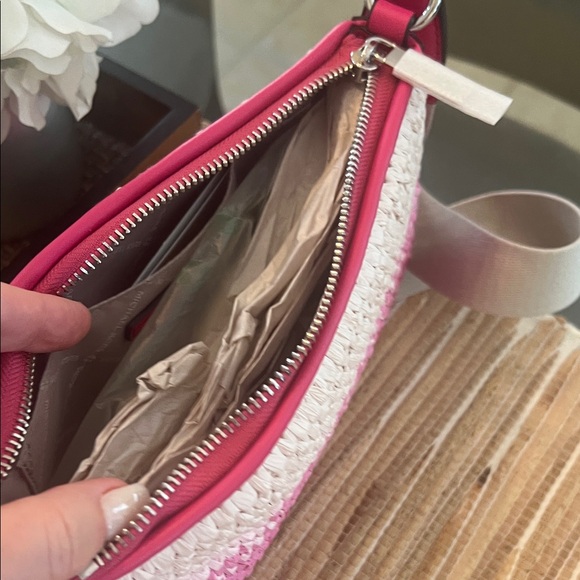 Michael Kors Pink and Cream Ombre Crossbody Bag - Picture 7 of 16